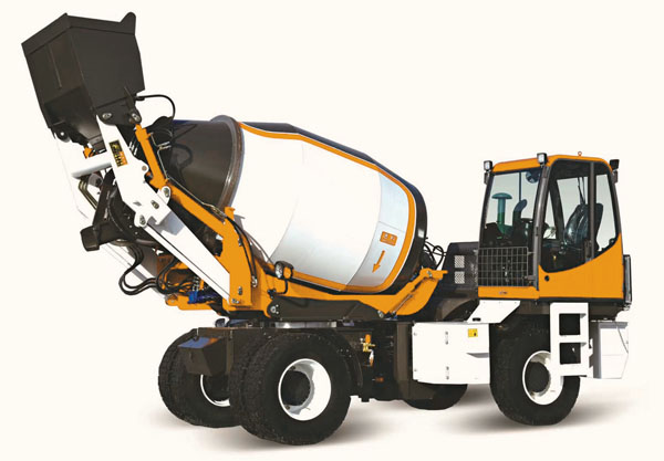 SD4000M self loader mobile mixer truck